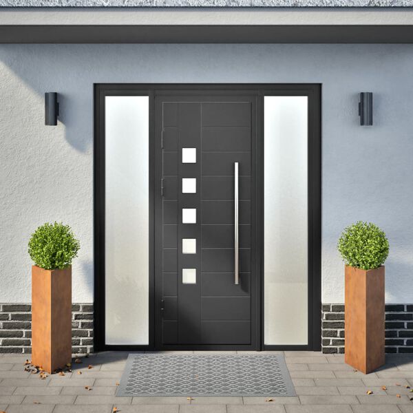 vidaXL Garden Planters 2 kosa Trikotni Vremensko odporno jeklo