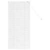vidaXL Venecijanske žaluzije Bela 130 x 65 cm Aluminij