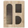 vidaXL Nočna omarica Sonoma hrast 40 x 35 x 50 cm Konstruiran les