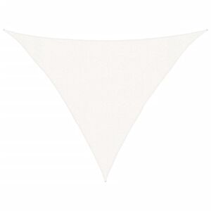 vidaXL Senčno jadro 160 g/m&sup2; belo 3x3x4,2 m HDPE