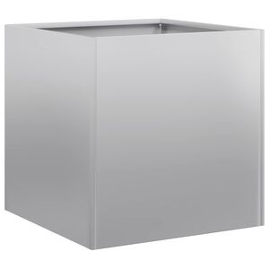 vidaXL Sadilnik 40x40x40 cm Pocinkano jeklo