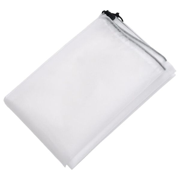 vidaXL Prevleka za rastline iz flisa z zadrgo 4 kosi 70 g/m&sup2; 0,8x0,8 m