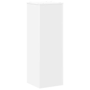 vidaXL Stojalo za rastline belo 33x33x100 cm inženirski les