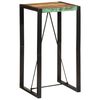 vidaXL Barska miza 60x55x110 cm trden predelan les