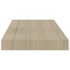 vidaXL Stenska polica barva hrasta 50x23x3,8 cm MDF