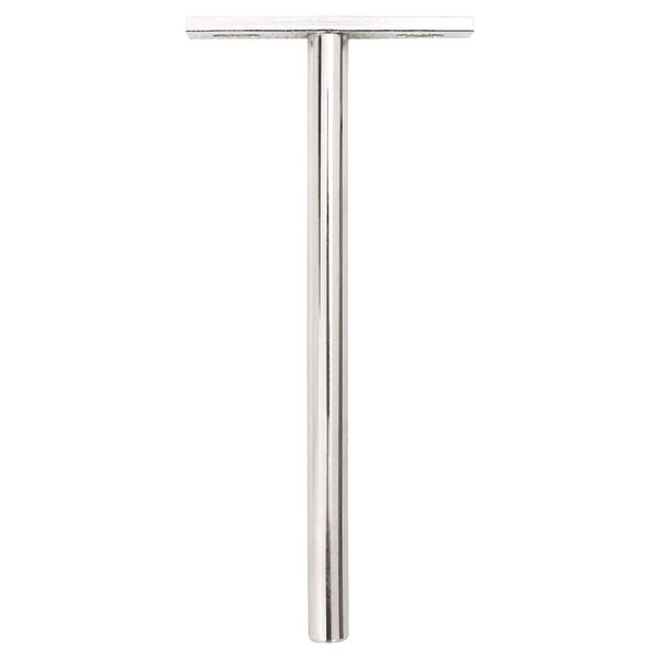 vidaXL Plavajoči nosilci za police 12 kosov &Oslash;10x150 mm ogljikovo jeklo