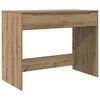 vidaXL Miza Obrtni Hrast 100 x 50 x 78 cm Konstruirano leseno