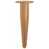 vidaXL Stojne noge 2 pcs Zlata 98 x 40 mm elezo