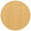 vidaXL Mizna plošča Ø70x1,5 cm bambus