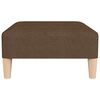 vidaXL Stolček za noge rjav 78x56x32 cm blago