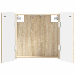 vidaXL Omara za tarče ZWOLLE Sonoma hrast 52,5 x 10,5 x 57,5 cm
