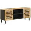 vidaXL Omare za shranjevanje Naravna 105 x 33 x 46 cm