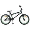 vidaXL BMX Kolo 20 Palcev za starej&scaron;e od 9 let Črna