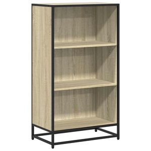 vidaXL Knjižna omara sonoma hrast 60x35x107,5 cm iverna plo&scaron;ča