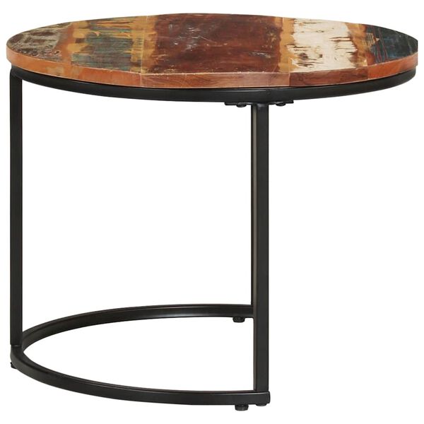 vidaXL Komplet mizic 2 kosa trden predelan les