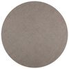 vidaXL Notranja preproga LUGO Krema in taupe &Oslash; 200 CM Poliester