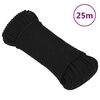 vidaXL Delovna vrv bela 5 mm 25 m poliester