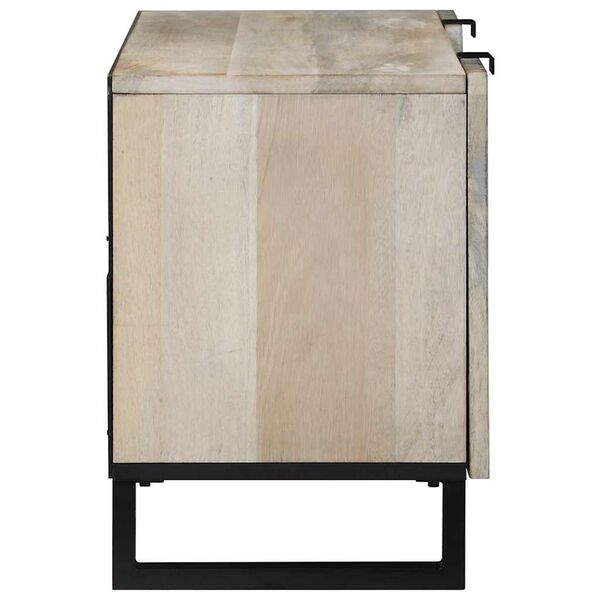 vidaXL TV enote Bela 105 x 33 x 46 cm Konstruiran les