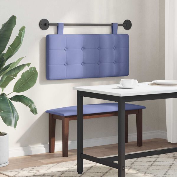 vidaXL Visoki naslon za glavo Jeans modra 100 x 55 x 5 cm blago