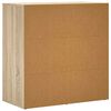 vidaXL Komoda sonoma hrast 79x38x80 cm inženirski les