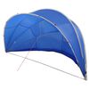 vidaXL Paviljon za bazen 546 x 516 x 250 cm Azurna modra