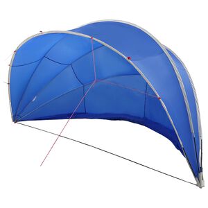 vidaXL Paviljon za bazen 546 x 516 x 250 cm Azurna modra