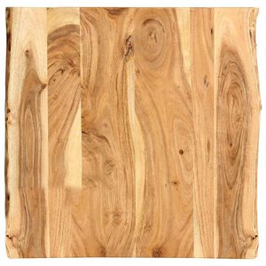 vidaXL Mizna plo&scaron;ča trden akacijev les 58x(50-60)x2,5 cm
