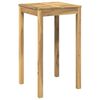 vidaXL Vrtni Bar Miza Bela 60 x 60,5 x 105 cm Masiven les akacije