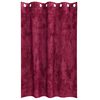 vidaXL Velvete zavese 2 pcs Vinorodna rdeča 175 x 140 cm Žamet