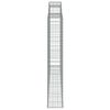 vidaXL Obokane gabion košare 5 kosov 300x30x180/200cm pocinkano železo