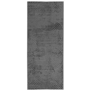 vidaXL Preproge za povr&scaron;ine PALMERAS Antracit 200 x 80 cm Poliester