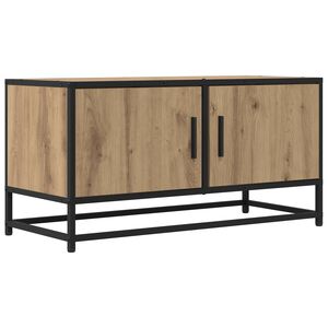 vidaXL TV omarica 80 x 34,5 x 40 cm Artisan hrast Inženirski les