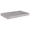 vidaXL Stenske police 4 kosi betonsko sive 50x23x3,8 cm MDF