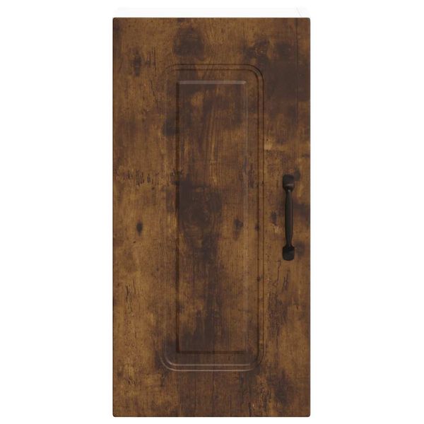 vidaXL Kuhinjska stenska omarica Kalmar dimljen hrast inženirski les