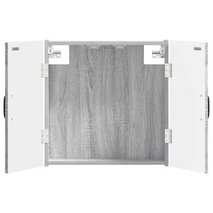 vidaXL Omara za tarče HOORN Siva Sonoma 52,5 x 10,5 x 53,5 cm
