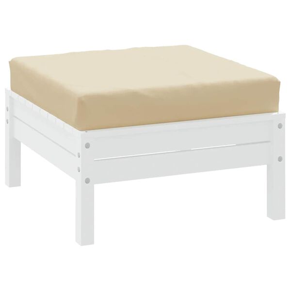 vidaXL Blazina za palete bež 60x60x8 cm oxford tkanina