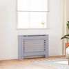vidaXL Pokrov za radiator antraciten 112x19x81,5 cm mediapan