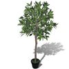 vidaXL Umetno Drevo Lovor v Loncu 120 cm