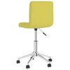 vidaXL Vrtljiv pisarni&scaron;ki stol zeleno blago