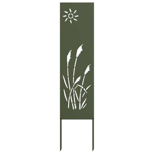 vidaXL Zaslon za zasebnost v vrtu Ureznine Olivno zelena 32 x 140 cm