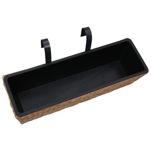 vidaXL Cvetlično korito 2 kosa vodna hijacinta