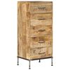 vidaXL Predalnik 45x35x106 cm trden mangov les