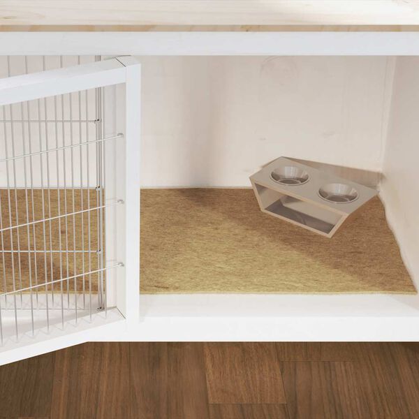 vidaXL Konopljina podloga za glodavce 1x5 m 5 mm