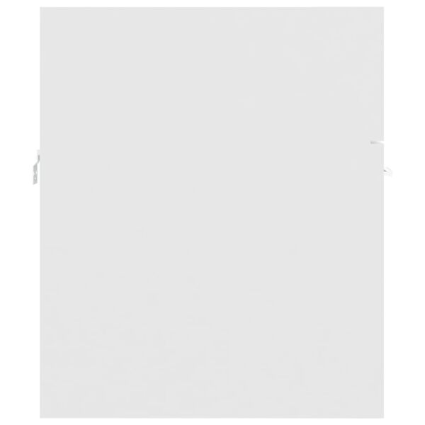 vidaXL Omarica za umivalnik bela 41x38,5x46 cm inženirski les