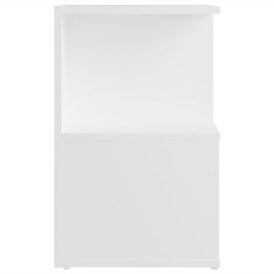 vidaXL Nočna omarica 2 kosa bela 35x35x55 cm iverna plošča