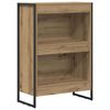 vidaXL Knjigovni omar 60 x 30 x 86,5 cm Inženirski les Oreh