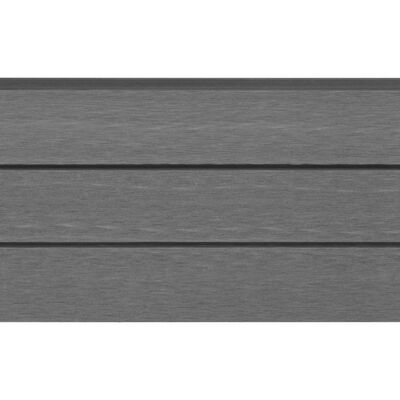 vidaXL Nadomestne ograjne plošče 9 kosov WPC 170 cm sive