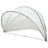 vidaXL Paviljon za bazen Siva in oranžna 546 x 516 x 250 cm