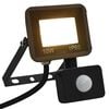 vidaXL LED reflektor s senzorjem 10 W toplo bel
