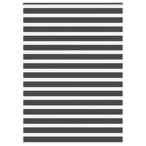 idaXL Zebra senčilo črna 160x230 cm tkanina &scaron;irina 155,9 cm poliester